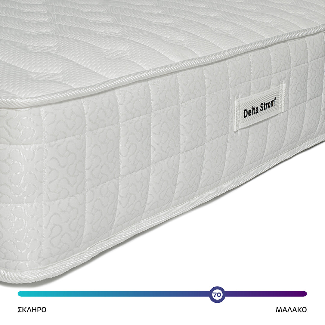 Ανατομικό στρώμα ύπνου Coco Latex 7 Zone 25cm χωρίς ελατήρια με latex core και κοκοφοίνικα Delta Strom