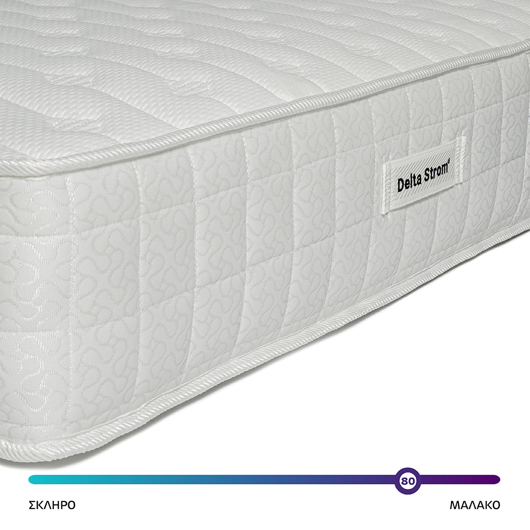 Ανατομικό στρώμα ύπνου Max Soft 30cm ανεξάρτητα ελατήρια και αφρώδη υλικά Delta Strom