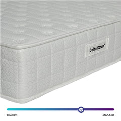 delta strom ανατομικο στρωμα χωρις ελατηρια memory foam με υφασμα tencel