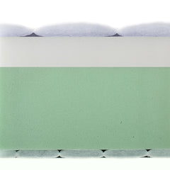 Ανατομικό στρώμα ύπνου αφρού Foam 2 Layers Soft 21cm χωρίς ελατήρια με αφρώδη υλικά Delta Strom