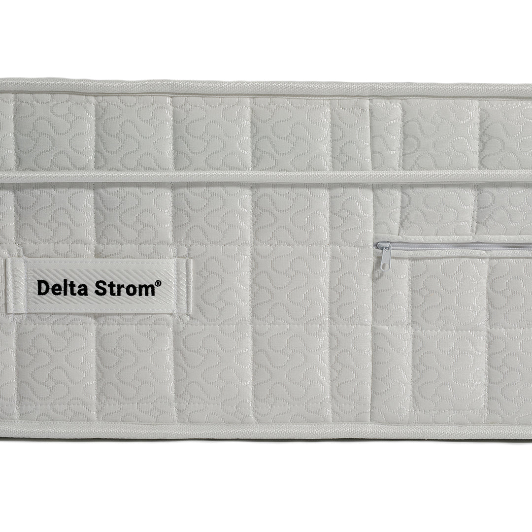 delta strom υβριδικο στρωμα memory foam με διπλες σειρες με ανεξαρτητα ελατηρια και υφασμα tencel