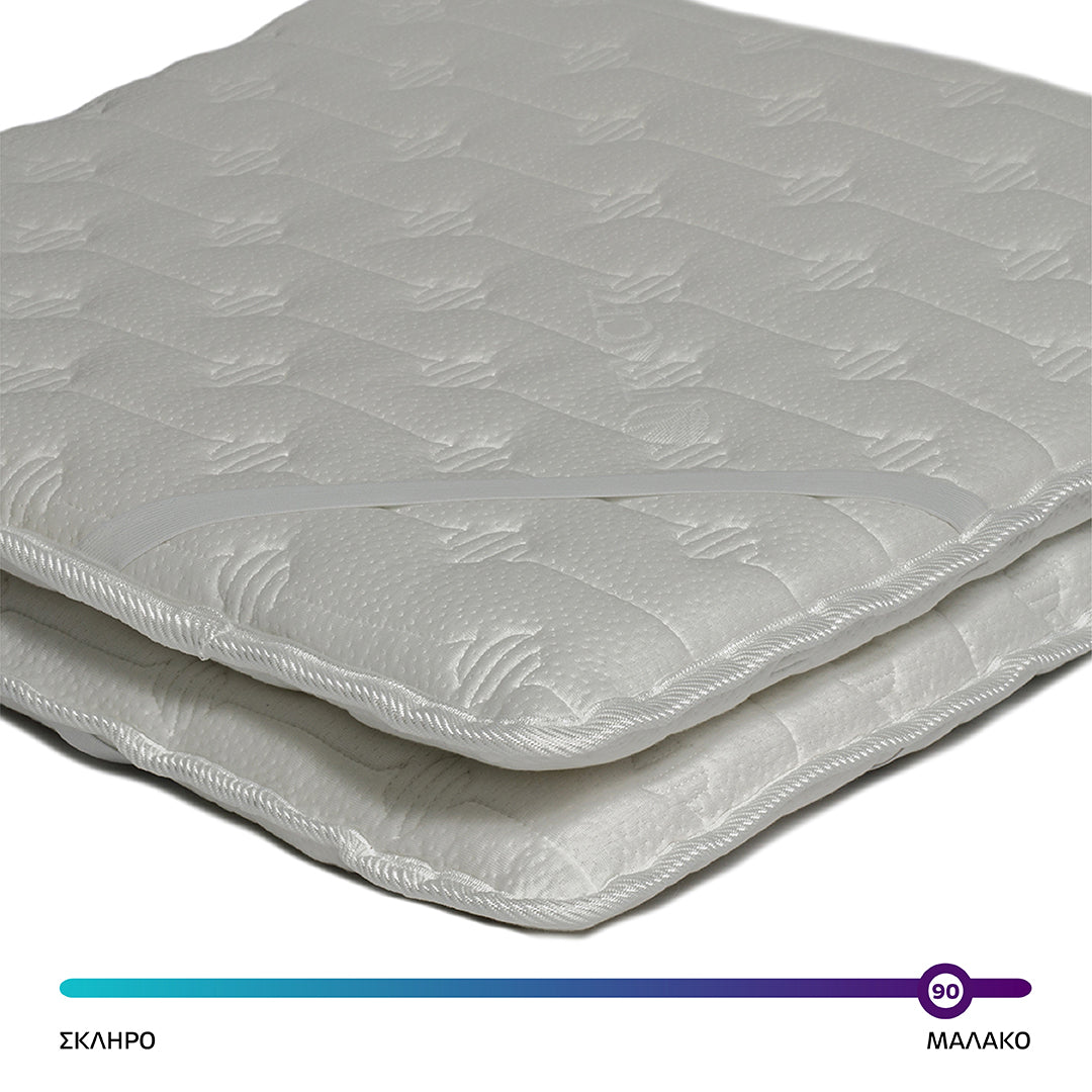 delta strom ανωστρωμα purple memory foam με υφασμα tencel